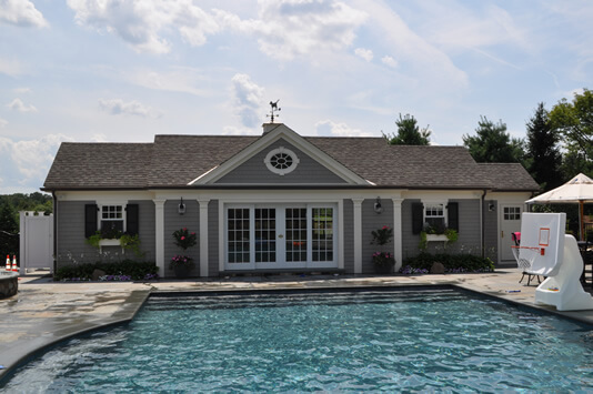 Cottage Pool House - CWC Design